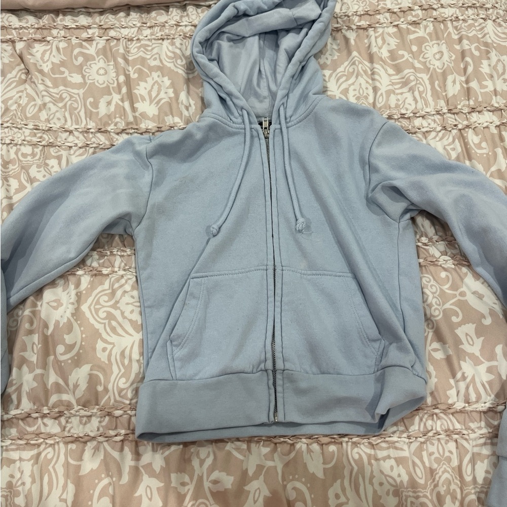 Divided Light Blue Hoodie Jacket